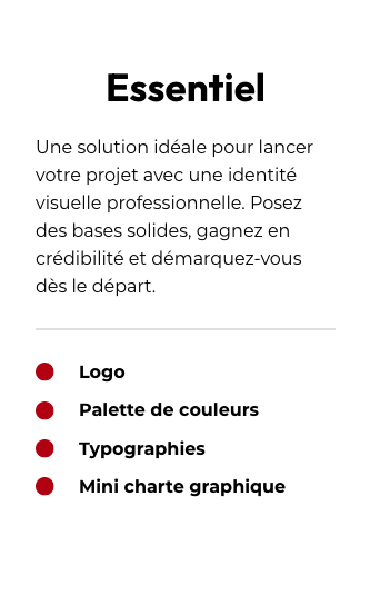 Formule Essentiel — Logo, palette de couleurs et typographies par Jimmy Ulloa