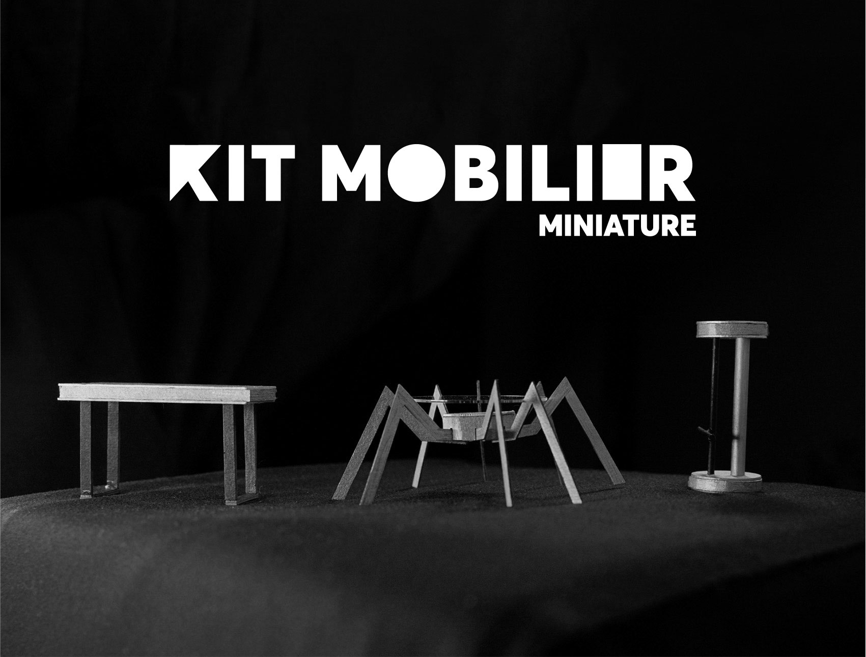 Kit Mobilier Miniature — Design d'objet par Jimmy Ulloa