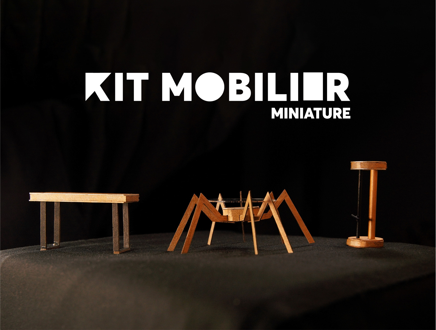 Kit Mobilier Miniature — Design d'objet par Jimmy Ulloa